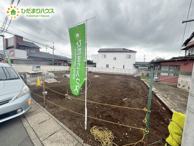 野田市清水670　新築戸建　B号棟の外観|現地写真です(^^)/