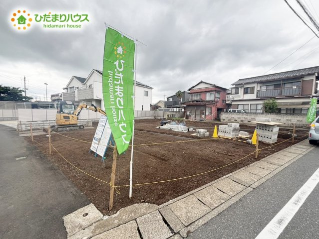 野田市清水670　新築戸建　B号棟の駐車場|現地写真です(^^)/