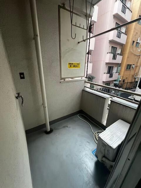 大山パールマンションのバルコニー