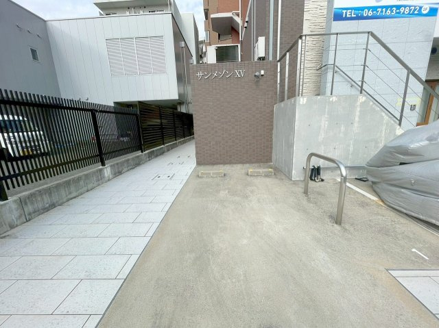 サンメゾン15のエントランス