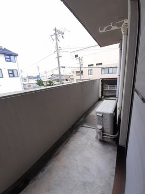 【バルコニー】 | クレールコート | 広々としたバルコニーです