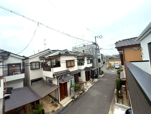 玉串町1期1号棟の展望