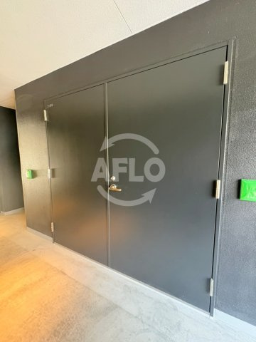 S-RESIDENCE谷町六丁目alo　中央小学校区の設備|S-RESIDENCE谷町六丁目alo　外観　ゴミ置き場