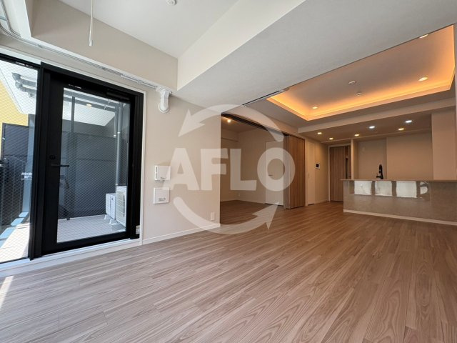 S-RESIDENCE谷町六丁目alo　中央小学校区の居間・リビング|S-RESIDENCE谷町六丁目alo　リビング
