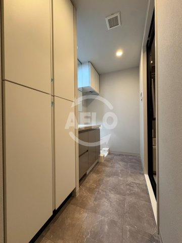 S-RESIDENCE谷町六丁目alo　中央小学校区の洗面所|S-RESIDENCE谷町六丁目alo　洗面所