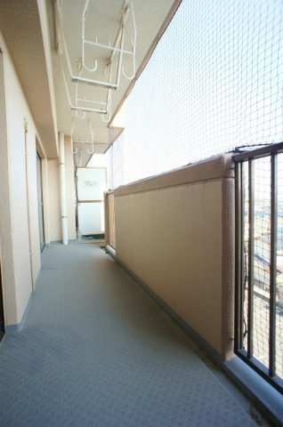 ペルル久留米西町【キャッシュバック対象物件】のバルコニー|広々としたバルコニーです