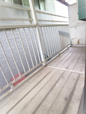 成田ハイムのバルコニー