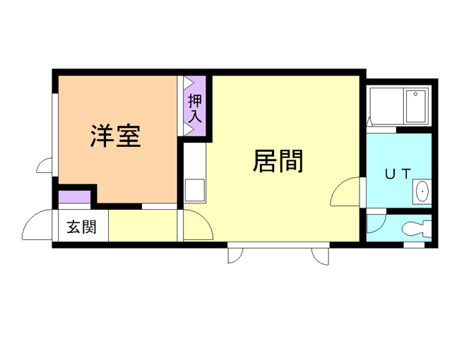 ドエル築地の間取り