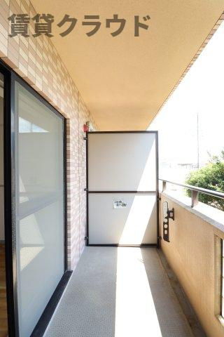 プリムヴェールのバルコニー|広々としたバルコニーです
