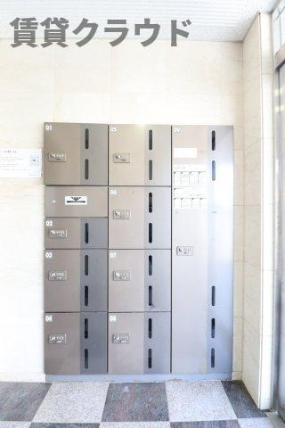 プリムヴェールのその他共用部分|宅配ボックスがあると、自分の時間を有効活用できますね！