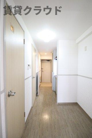 プリムヴェールの玄関|明るい玄関です