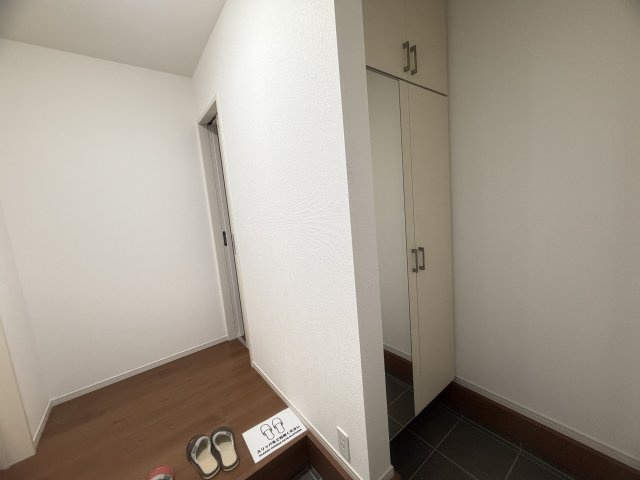 明石市東二見新築の玄関