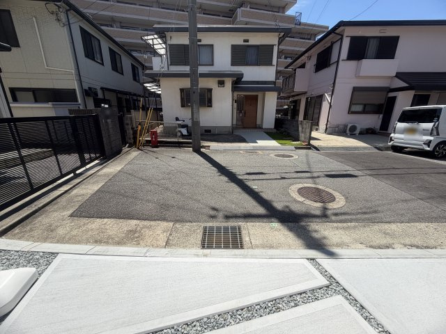 明石市東二見新築の駐車場