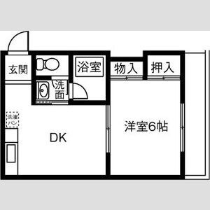 高蔵寺マンションの間取り