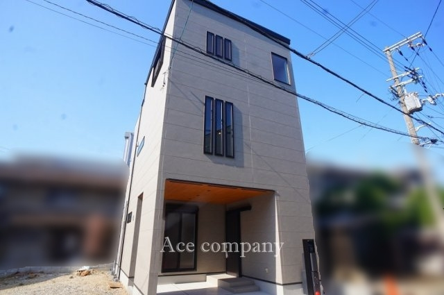 【外観】 | 住吉区沢之町1丁目 | 【新築完成済み☆南側道路☆3WAYアクセス可能です♪】ローン返済目安：月々約118060円（頭金0円、変動金利0.875％、返済期間40年、ボーナス払い無しで試算しています）
