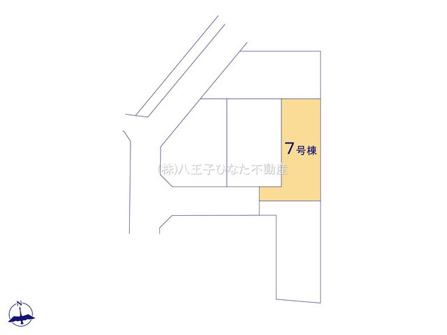 『八王子市新築戸建て』八王子市上壱分方町359-5【仲介手数料無料】　２４－２期の区画図|～仲介手数料無料☆八王子ひなた不動産～八王子市上壱分方町　新築戸建て