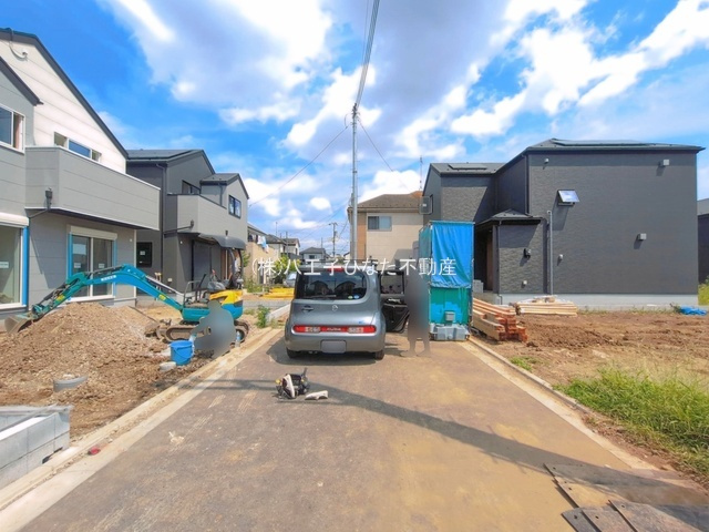 『八王子市新築戸建て』八王子市上壱分方町359-5【仲介手数料無料】　２４－２期の前面道路含む現地写真|～仲介手数料無料☆八王子ひなた不動産～八王子市上壱分方町　新築戸建て