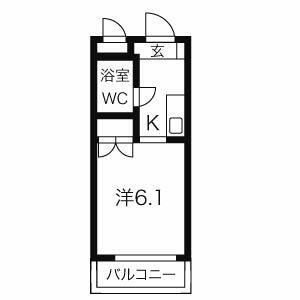 ヴィヴレコートの間取り