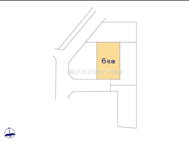 『八王子市新築戸建て』八王子市上壱分方町359-5【仲介手数料無料】　２４－２期の区画図|～仲介手数料無料☆八王子ひなた不動産～八王子市上壱分方町　新築戸建て