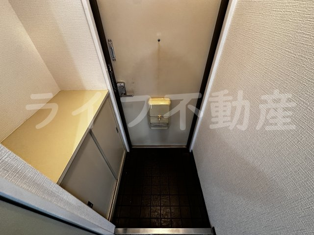 シロハイヌ吉田の玄関|シンプルで使いやすい玄関です
