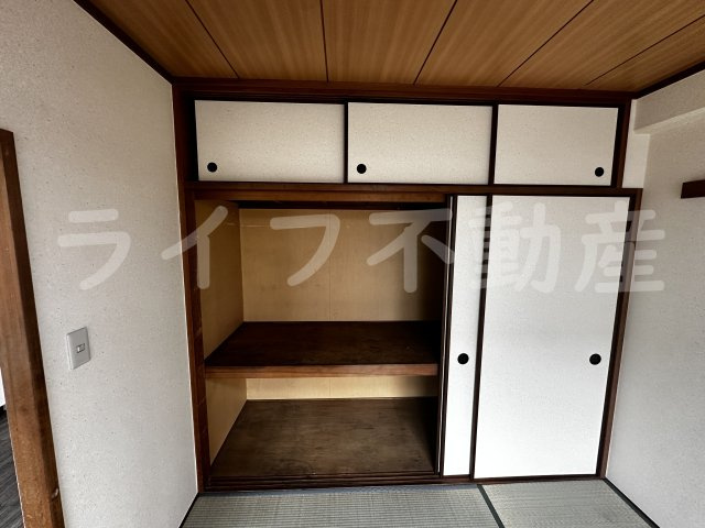 シロハイヌ吉田の収納|大きなものも収納できそうです