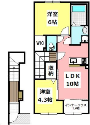 モンテ・アパの間取り