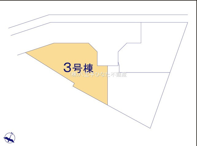『八王子市新築戸建て』八王子市上壱分方町359-5【仲介手数料無料】　２４－２期の区画図|～仲介手数料無料☆八王子ひなた不動産～八王子市上壱分方町　新築戸建て