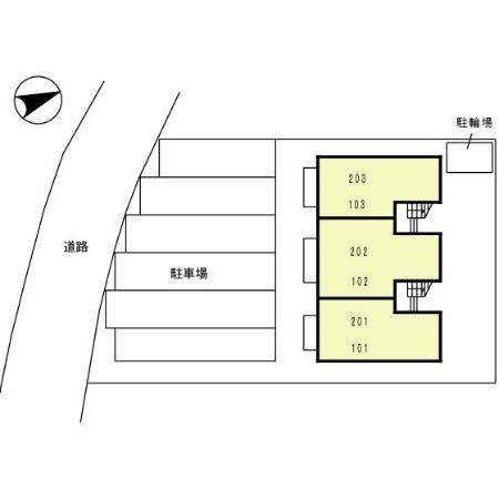 ラ・プリマヴェーラの区画図