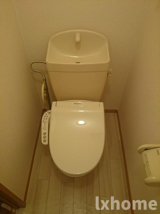 パークサイドヒロツグ　Ｂ棟のトイレ|コンパクトで使いやすいトイレです