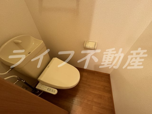 アディック東花園のトイレ|シンプルで使いやすいトイレです