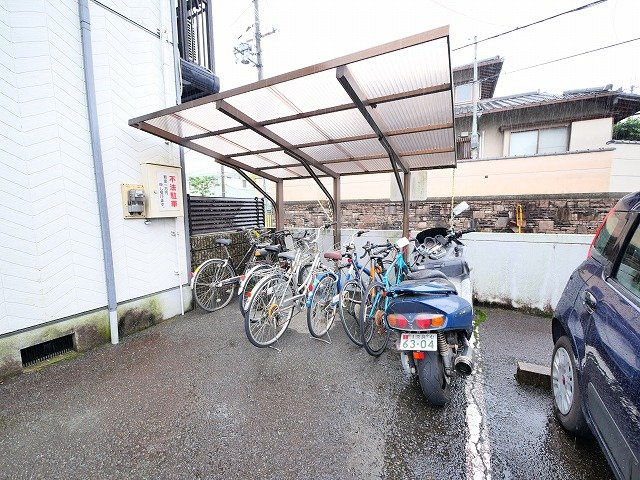 TOMIO　BASEのその他共用部分|駐輪スペースです