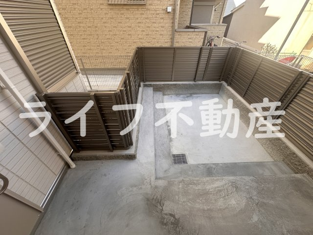 アベニール末広のバルコニー|広々としたバルコニーです