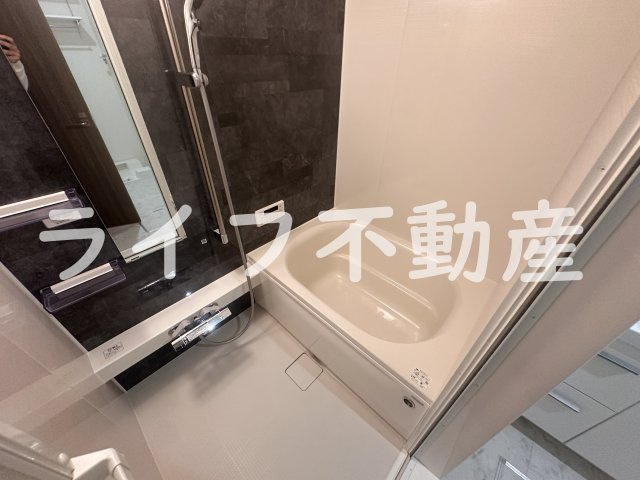 アベニール末広の浴室|日々の疲れを癒すお風呂付です