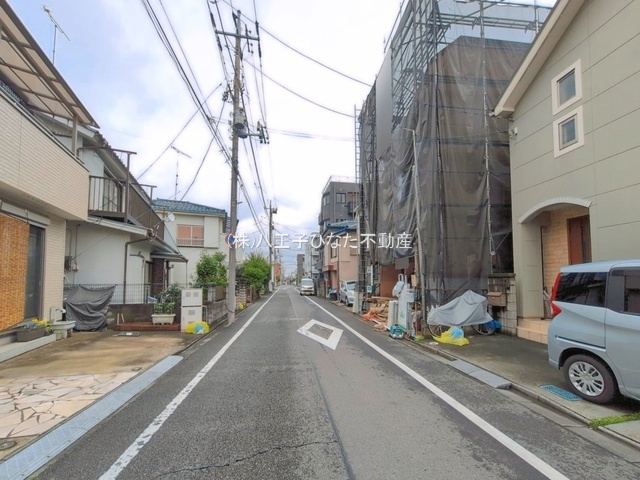 祝成約　八王子市　千人町　新築戸建て　１期の前面道路含む現地写真|～仲介手数料無料☆八王子ひなた不動産～八王子市千人町　新築戸建て