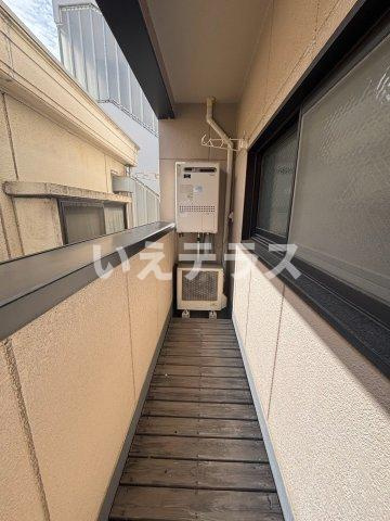 花隈町戸建のバルコニー