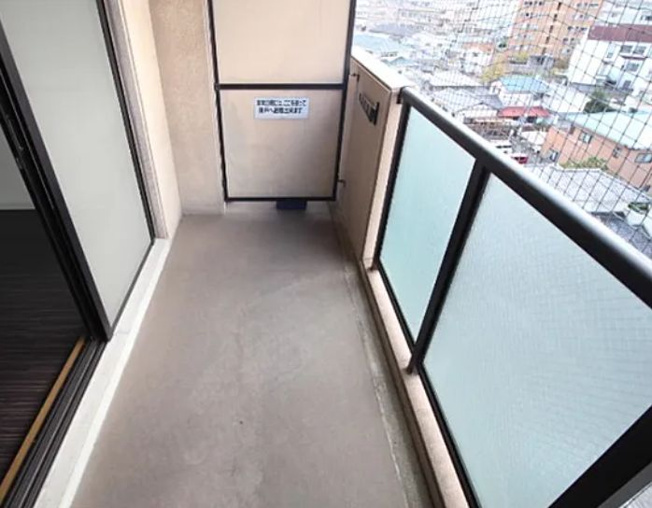 【バルコニー】 | 倉敷市老松町３丁目マンション 