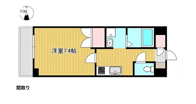【間取り】 | 倉敷市老松町３丁目マンション 