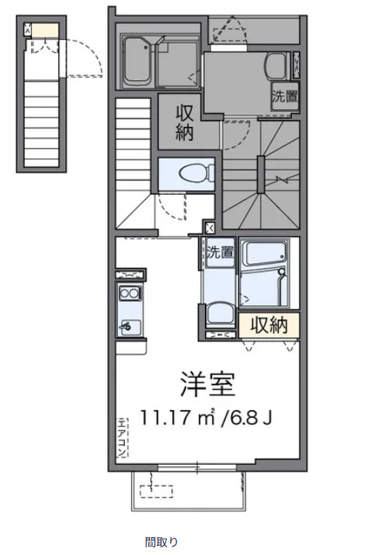【間取り】 | クレイノＤＲＥＡＭ