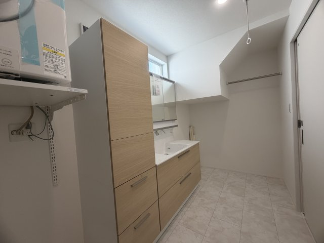 明石市二見町西二見新築の脱衣所