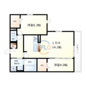 【間取り】 | Raccolt阪南町（ラコルト阪南町）　間取り