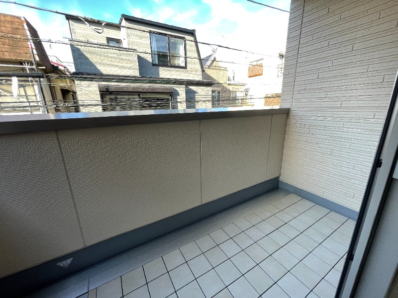 Glanz Maison 武蔵小山のバルコニー