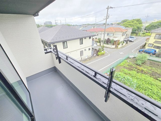 青梅市新町5丁目 新築戸建 全4棟のバルコニー