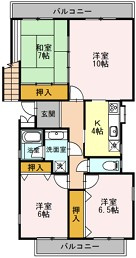 ロイヤルオークの間取り