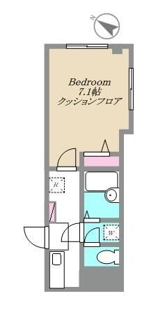 フルール・Ｆの間取り
