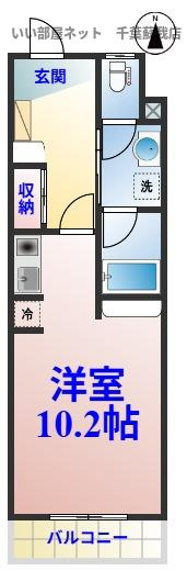 ラ・ツエムの間取り|ひと味違う？不動産屋のイメージを変えたい！『いい部屋ネット千葉蘇我店』へ是非お越しください♪