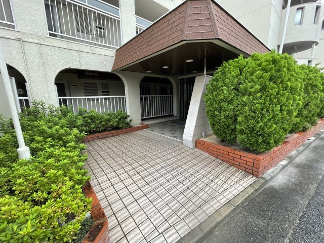 芦屋精道スカイハイツのエントランス