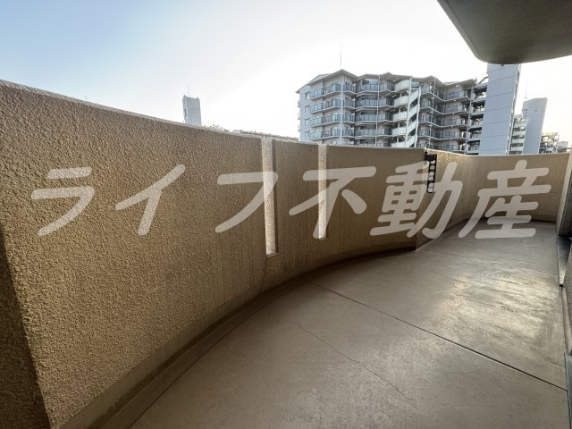 フローリッシュ北田のバルコニー|落ち着いた時間を過ごせるバルコニーです