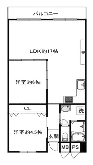 【間取り】 | ハイム伏見