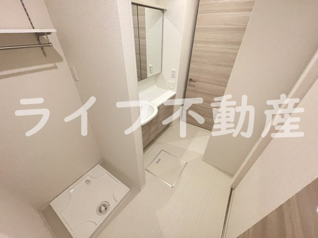 Vier Casa Bの洗面所|脱衣スペースもあります