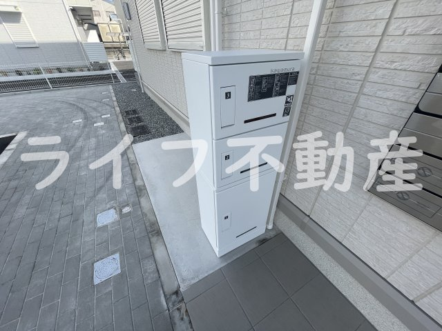 Vier Casa Bのエントランス|落ち着いたエントランスです